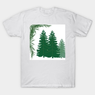 Christmas trees T-Shirt